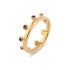 Melano friends Unite ring Zita rec. smoked topaz